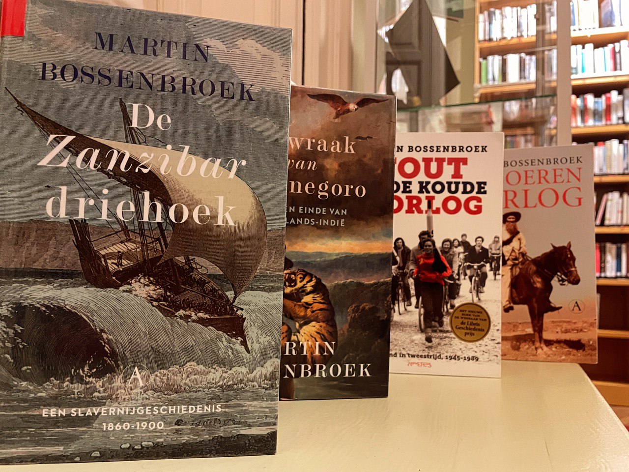 Bossenbroek wint Libris Geschiedenis Prijs 2023