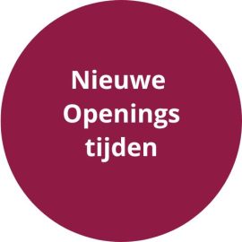 Nu ook op donderdagmiddag open