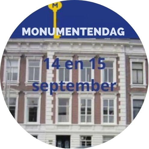 Open monumentendag op 14 en 15 september.