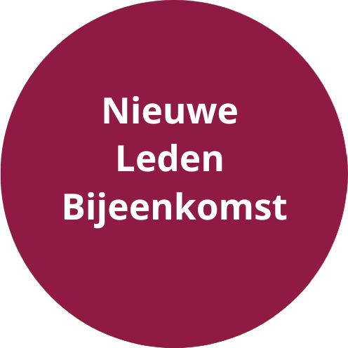 Nieuwe leden bijeenkomst 16 november a.s.