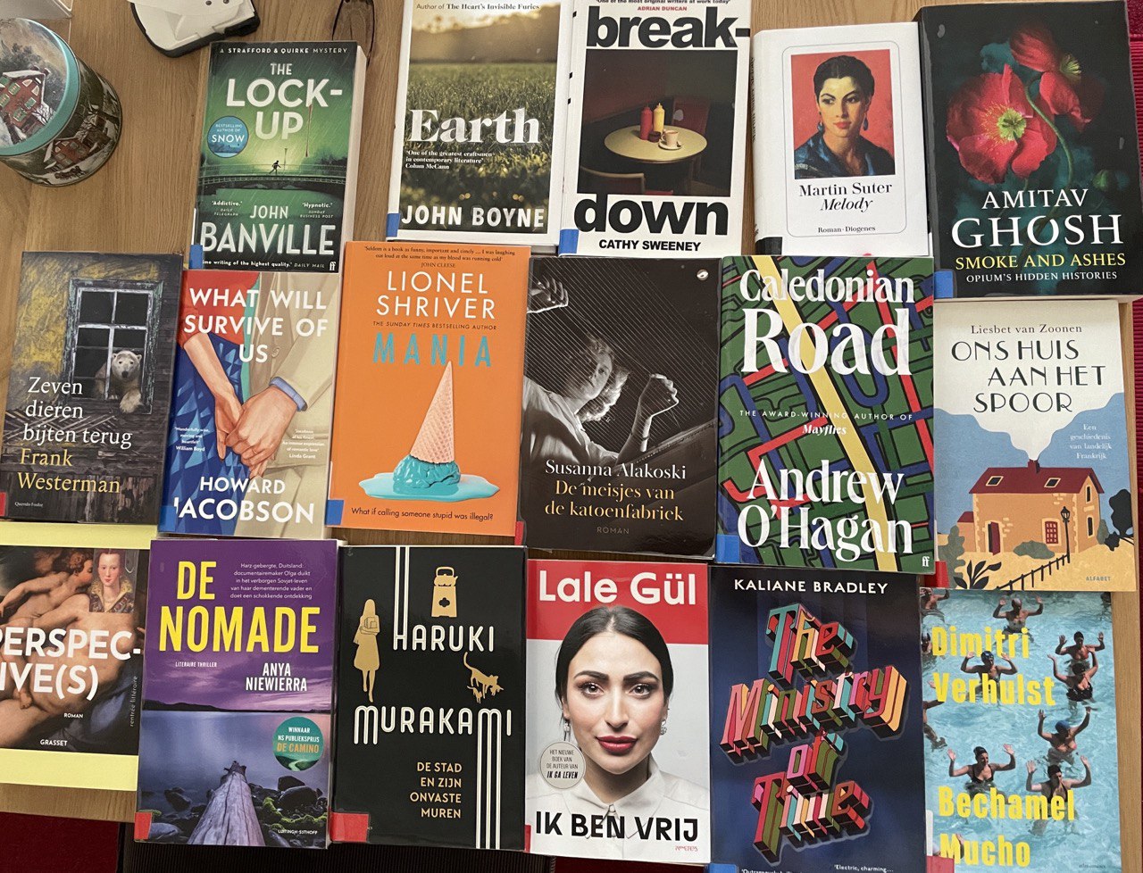 Boekentafel augustus 2024