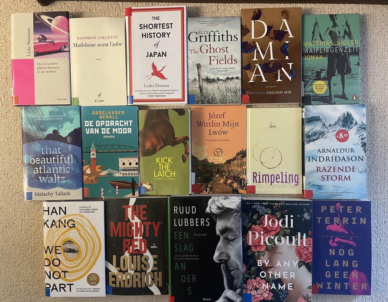 Boekentafel april 2025