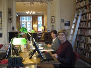 Gezicht achter de voordeur: het Damesleesmuseum